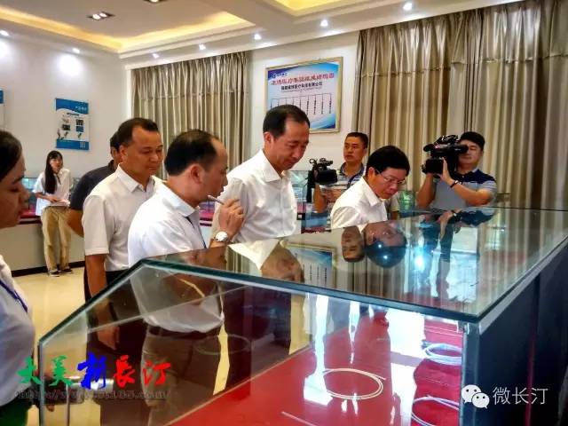 龍巖市領(lǐng)導(dǎo)李德金、林國耀到我司調(diào)研指導(dǎo)